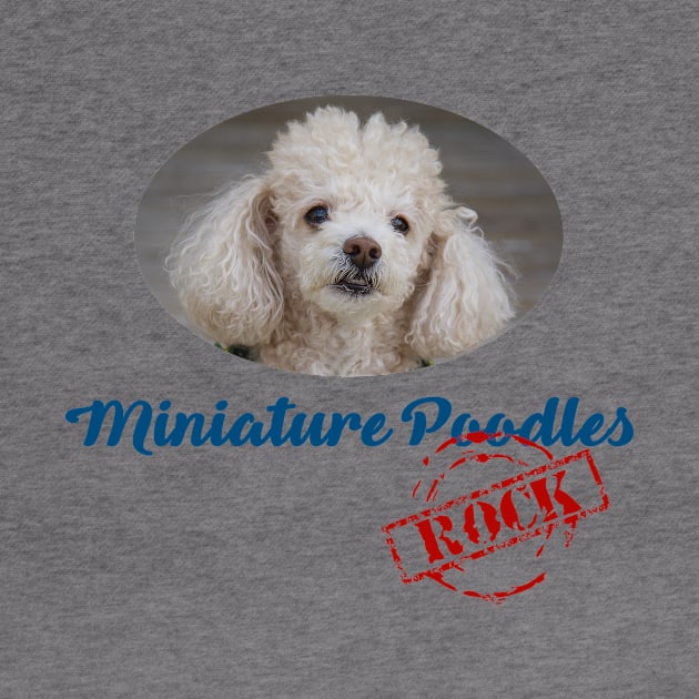 Miniature Poodles Rock! by Naves